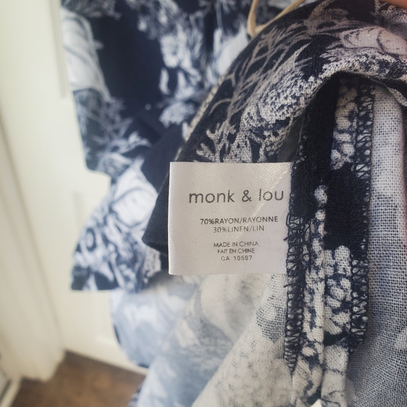 Linen Blend Dress - Picture 4 of 5